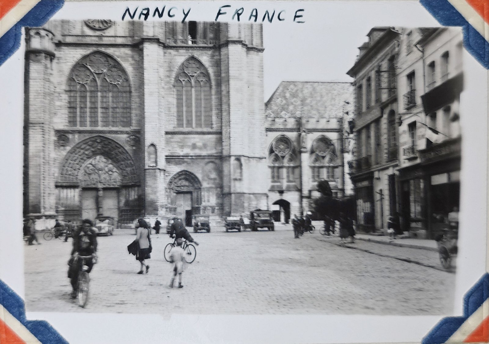 Nancy, France &mdash; the Caserne and cathedral